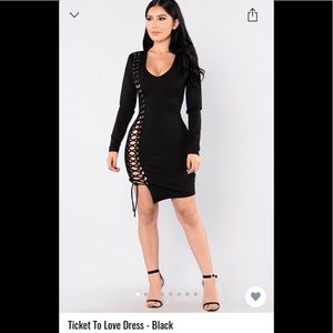 Fashionova ticket to love dress